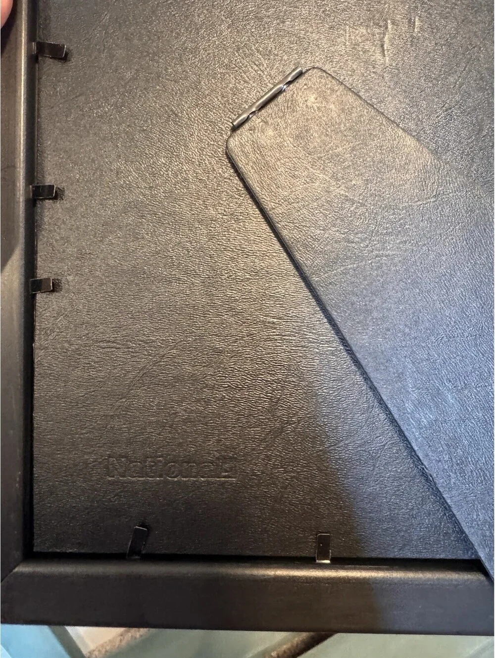 Vintage 1980s Floral Waterfall Layered Picture Frame
